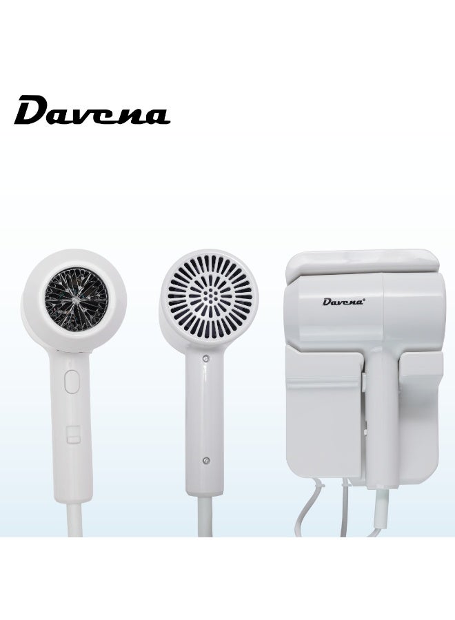 DAVENA Wall Mounted Hair Dryer – Hotel & Hospitality Model - Image 2